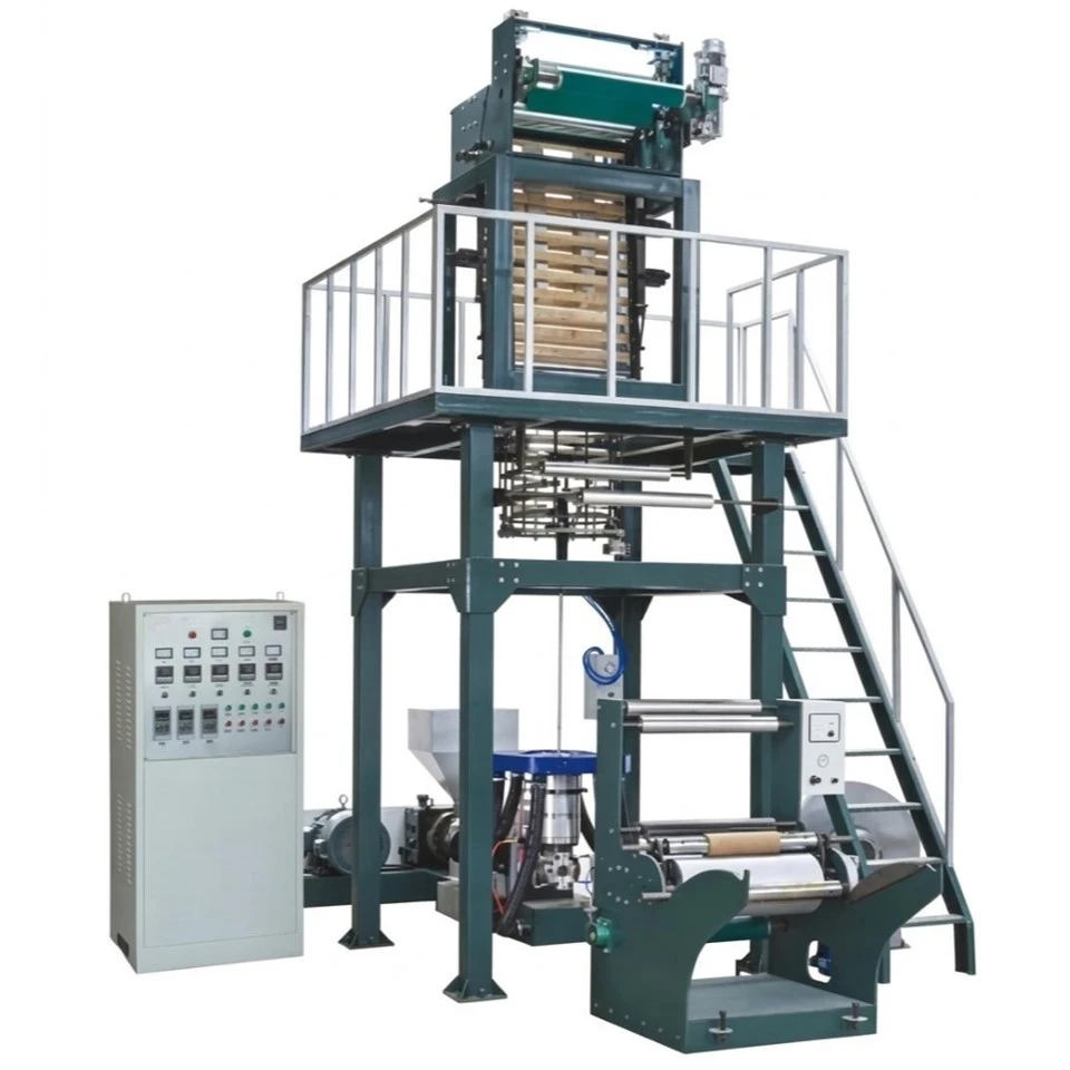 High Speed HDPE LDPE kònen fim machin